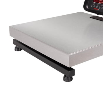Balança Digital De Plataforma Balmak K-300IB-3/S Standard Inox 50x50cm 300kg Remoto Com Bateria