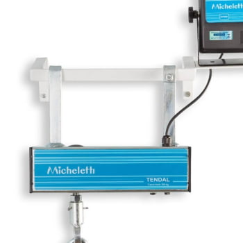 Balança Suspensa Eletrônica Micheletti Tendal MIC3 Light ABS 300kg/100g 8x6x28cm Carbono 1 Célula