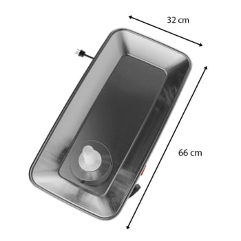 Picador E Moedor De Carnes Skymsen PS-10 Inox 220V Boca 10 0,5 HP-CV 500W 526584
