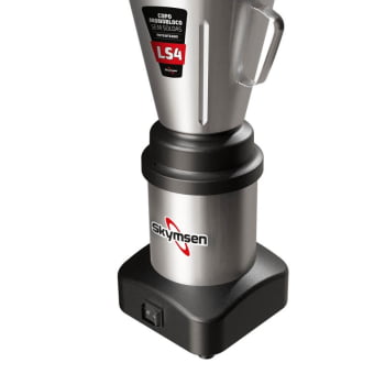 Liquidificador Comercial Skymsen LS4 Inox Copo Monobloco Em Inox 0,5 HP-CV 4 Litros 127/220V 479802