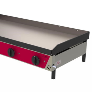 Chapa Bifeteira A Gás Progás PR-1200G STYLE 6,3mm Para Lanches Em Aço Inox Escovado P28704