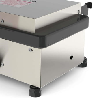 Mini Grill Elétrico Progás PR-220EN New Queen Com Prensa Chapa Para Lanches Aço Inox 220V P30153