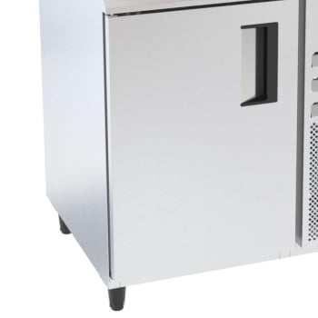 Balcão De Serviço Refrigerado Venâncio Standard Com Condimentadora Inox 100cm 220V VBSRC10(38472)