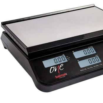 Balança Digital Comercial Balmak One Elco-15 Cap 15kg/5g Com Bateria Display LCD PA1531