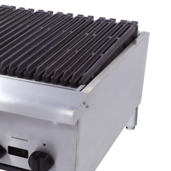 Chapa Grill Charbroiler Venâncio A Gás GLP Linha Americana 60cm CGG60(20543)