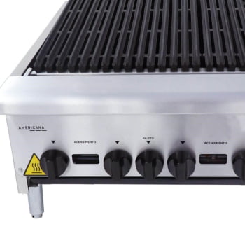Chapa Grill Charbroiler Venâncio A Gás GLP Linha Americana 60cm CGG60(20543)
