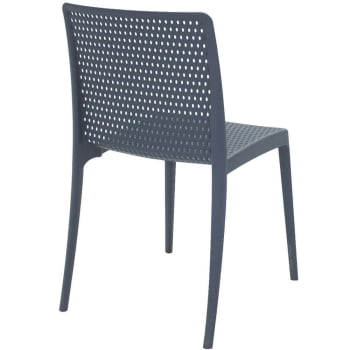 Cadeira Tramontina Isabelle em Polipropileno e Fibra de Vidro Azul Navy 92150030