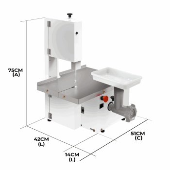 SF14M Serra Fita de Bancada 146mm 1/3cv com Moedor