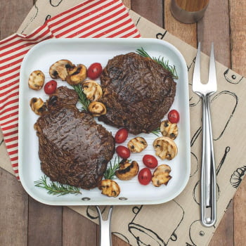 Garfo Trinchante Tramontina Extrata Para Carnes 31cm Em Aço Inox Acabamento Brilho 63815471