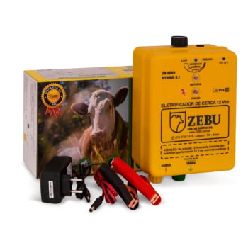 Eletrificador De Cerca Zebu Zb5000 Hybrid Solar E Bateria 42994