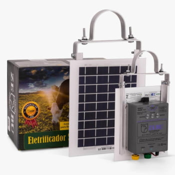 Eletrificador Solar Zebu ZS10I BI Lítio Com Bateria Integrada 41904