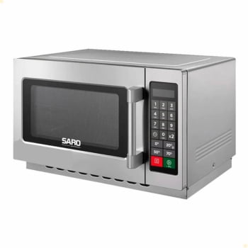 Micro-ondas Industrial Saro Em Aço Inox 34L Digital 220V 1000W MC22