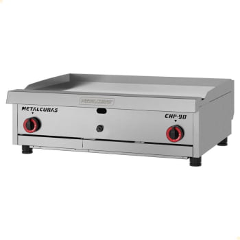 Chapa Bifeteira Premium A Gás Metalcubas Acendimento Automático CHP 90 G2 Chapa Bifeteira Premium A Gás Metalcubas Acendimento Automático CHP 90 G2