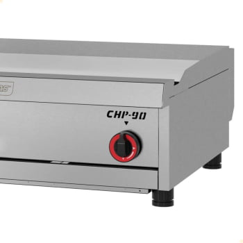 Chapa Bifeteira Premium A Gás Metalcubas Acendimento Automático CHP 90 G2