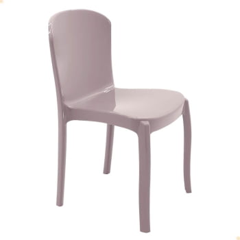 Kit 6 Cadeiras Tramontina Anna em Polipropileno Camurça 92028/210