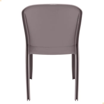 Kit 6 Cadeiras Tramontina Anna em Polipropileno Camurça 92028/210