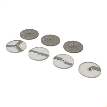 Processador de Alimentos Braesi Bivolt com 7 Discos de Corte BPA-07 B18178