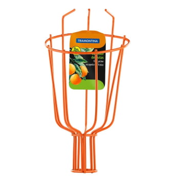 Kit Colhedor De Frutas Tramontina Pequeno 77819121 + Cabo Metálico Extensível 3 m Tramontina 
