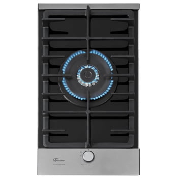 Cooktop Fischer Platinium A Gás 1 Queimador Tripla Chama Vidro Preto GII 33790(92104)