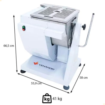 Amassadeira Semi-Rápida Basculante Venâncio ASRBV7 5 kg 127V Monofásico 16851