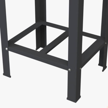 Forno Industrial Convector Venâncio Elétrico Smart Basic Azul 4 Esteiras 220v Com Cavalete