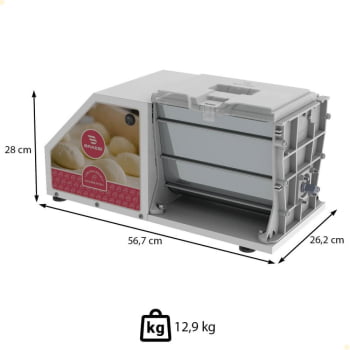 Amassadeira Braesi Semi Rápida Mistura E Sova Massa 3 Kg 220V ALI-03 G2 B18578