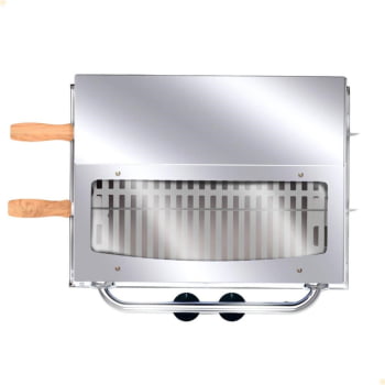 Churrasqueira Cooktop Elétrica De Embutir Saro 70x48x30cm 127V CHE11