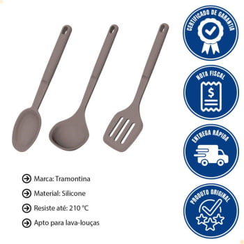 Conjunto Tramontina 9 Peças Softta E Sicília De Panelas E Talheres