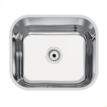 Cuba Tramontina Lavínia 40x34 cm Standard em Aço Inox Polido 40 BL com Válvula 94081507