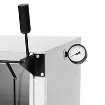 Forno Industrial Venâncio Roma Inox 60 cm com Pedra Refratária Gás GLP FIRI60
