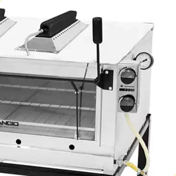 Forno Industrial Venâncio Roma Inox Gratinador com Queimador Infravermelho Gás GLP FIRIV90