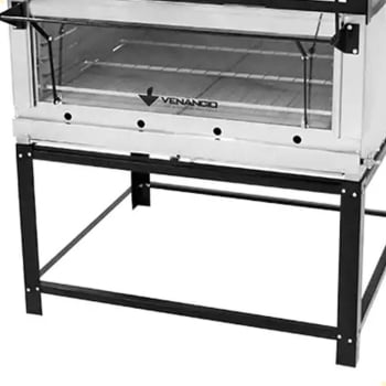 Forno Venâncio Industrial Duplo a Gás Roma Inox FIRIDI90-FIRIDS90