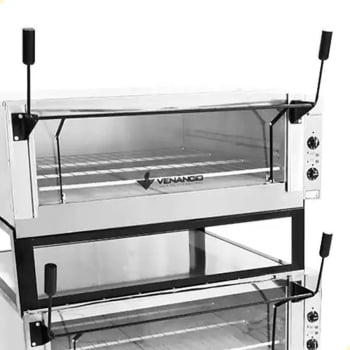 Forno Venâncio Industrial Elétrico Roma Inox Duplo FERIDI90 FERIDS90 220V FERIDI90FERIDS90