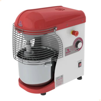 Batedeira Planetária Eletrônica Braesi 12 Litros Em Aço Inox BPEL-12 Bivolt 