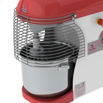 Batedeira Planetária Eletrônica Braesi 12 Litros Em Aço Inox BPEL-12 Bivolt 