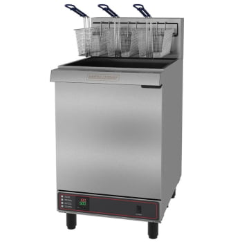 Fritador Industrial A Gás Metalcubas FOG 3C PRM Premium Óleo 127V 45L MTC0071(24437)