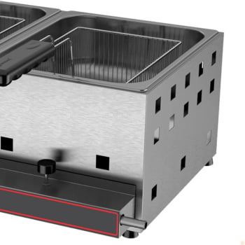 Fritador Industrial Metalcubas Gás Alta Pressão FRCG-6 AP 6 Litros 10115G(18589)