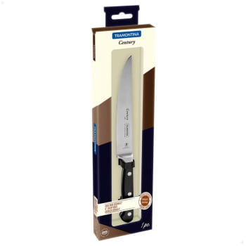 Faca Para Cozinha Tramontina Century Lâmina Em Inox Cabo Em Policarbonato Fibra De Vidro 6" 24007106
