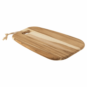 Tábua Para Queijos e Frios Tramontina Provence em Madeira Teca FSC 40X28 cm 13408351