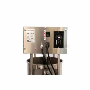 Embutideira Ensacadeira Elétrica Para Linguiça Brimac Industrial Em Aço Inox 20L 220V ELB20