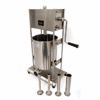 Embutideira Ensacadeira Para Linguiça Brimac Industrial Manual Em Aço Inox 10L EMB10