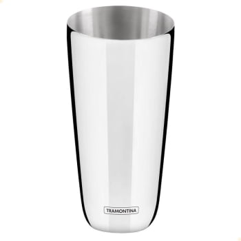 Coqueteleira Boston Tramontina em Aço Inox e Tampa em Vidro 700 ml 61346100