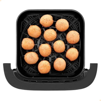 Fritadeira Air Fryer Fischer Dual Grill 4 Litros Digital 127V