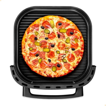 Fritadeira Air Fryer Fischer Dual Grill 6 Litros Digital 127V