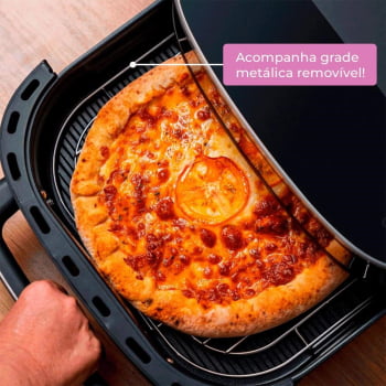 Fritadeira Air Fryer Fischer Dual Grill 6 Litros Digital 127V