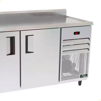 Balcão De Refrigeração Venâncio 2 Portas Inox 430 220 V VBSR15 22258