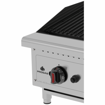 Chapa Charbroiler Profissional Progás PRO-45 CB 46 Cm A Gás Bancada Inox P44599