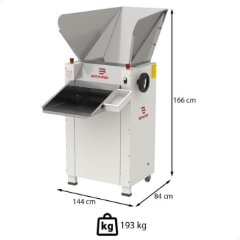 Cilindro Sovador Braesi Cbi-500/1 N Style 15 Kg 380V B7732
