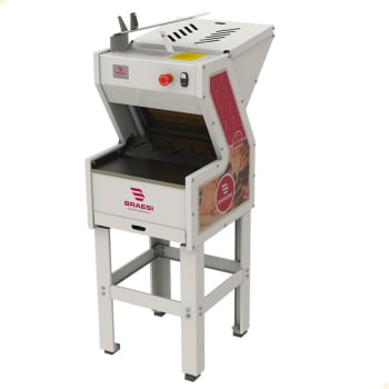 Fatiador De Pão Industrial Braesi Em Inox Bivolt 1/3CV FB-12 G2 B18070