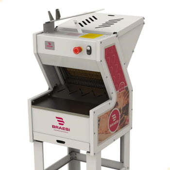 Fatiador De Pão Industrial Braesi Em Inox Bivolt 1/3CV FB-12 G2 B18070